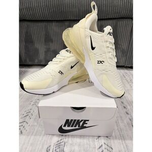 Nike Air Max 270 Sail Black Coconut Milk New Womens Size 7